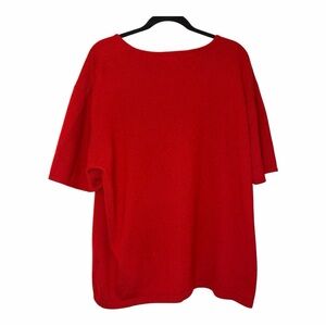 Mendocino Rich Red Cashmere Sweater